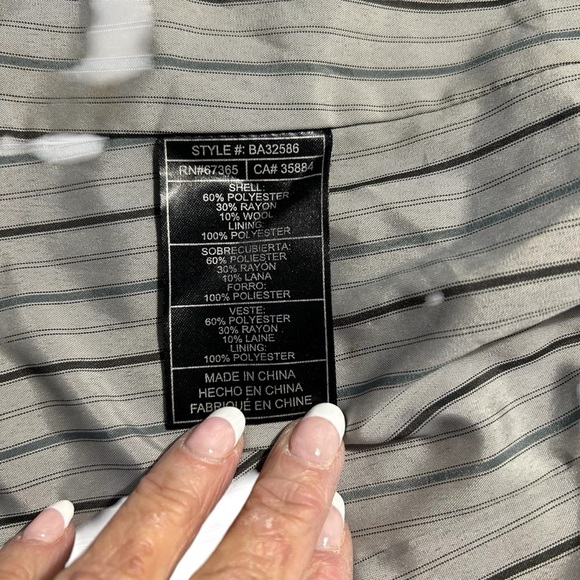 BB Dakota Black 2 Button Front Blazer Sz 6 - Picture 10 of 10